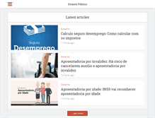 Tablet Screenshot of estantepublica.com.br
